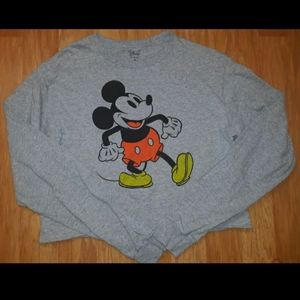 Disney cut off crop top